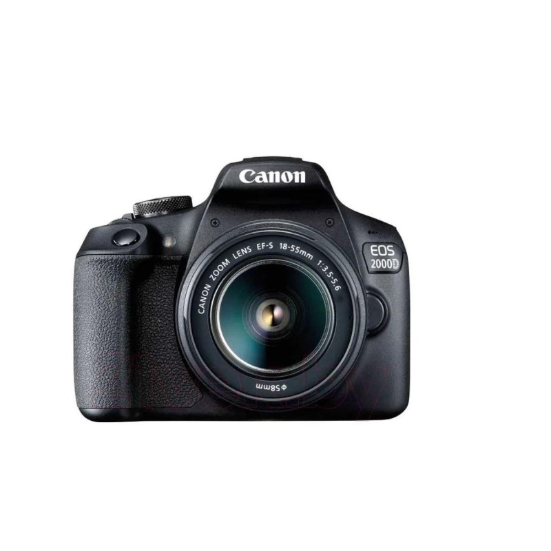 Camera foto canon eos-2000d kit obiectiv ef-s 18-55mm f/3.5-5.6 fara stabilizare. 24.1mp3.0 tft fixed digic