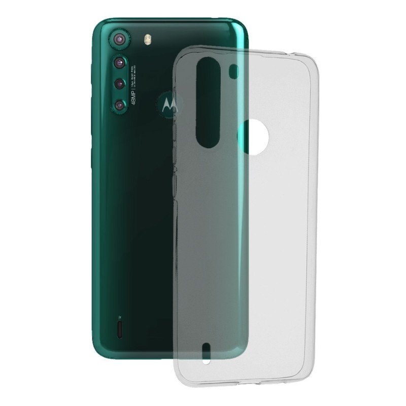 Husa pentru Motorola One Fusion - Techsuit Clear Silicone - Transparent