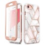 Husa pentru iPhone 7 / 8 / SE 2, SE 2020 / SE 3, SE 2022 - I-Blason Cosmo - Marble