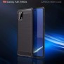 Husa pentru Samsung Galaxy Note 10 Lite - Techsuit Carbon Silicone - Black