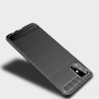 Husa pentru Samsung Galaxy A71 4G - Techsuit Carbon Silicone - Black