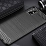 Husa pentru Samsung Galaxy A51 5G - Techsuit Carbon Silicone - Black