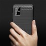 Husa pentru Samsung Galaxy A51 4G - Techsuit Carbon Silicone - Black