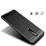 Husa pentru OnePlus 8 - Techsuit Carbon Silicone - Black