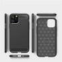 Husa pentru iPhone 12 Pro Max - Techsuit Carbon Silicone - Black