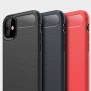 Husa pentru iPhone 12 mini - Techsuit Carbon Silicone - Black