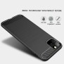 Husa pentru iPhone 11 Pro - Techsuit Carbon Silicone - Black