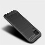 Husa pentru Huawei P40 Lite - Techsuit Carbon Silicone - Black