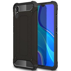 Husa pentru Xiaomi Redmi 9A / Redmi 9AT - Techsuit Hybrid Armor - Black