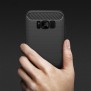 Husa pentru Samsung Galaxy S8 - Techsuit Carbon Silicone - Black