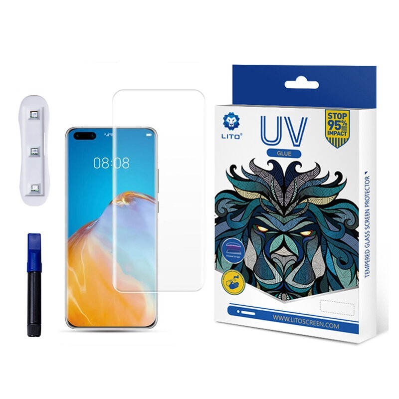 Folie pentru Huawei P40 Pro / P40 Pro Plus - Lito 3D UV Glass - Clear