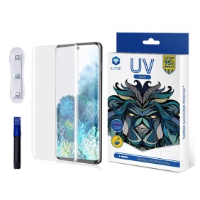 Folie pentru Samsung Galaxy S20 Plus 4G / S20 Plus 5G - Lito 3D UV Glass - Clear
