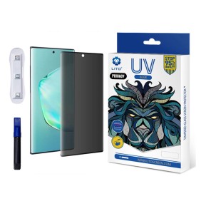 Folie pentru Samsung Galaxy Note 10 Plus 4G / Note 10 Plus 5G - Lito 3D UV Glass - Privacy