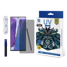 Folie pentru Samsung Galaxy Note 20 / Note 20 5G - Lito 3D UV Glass - Privacy