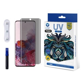 Folie pentru Samsung Galaxy S20 Ultra 4G / S20 Ultra 5G - Lito 3D UV Glass - Privacy