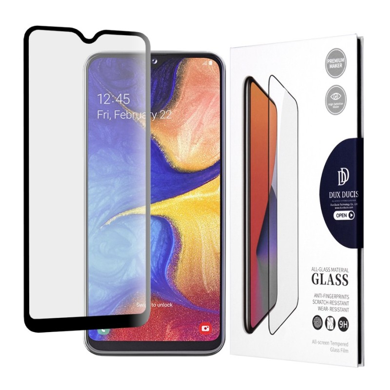 Folie pentru Samsung  Galaxy A10e / A20e - Dux Ducis Tempered Glass - Black