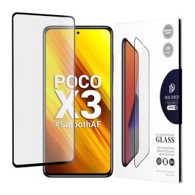 Folie pentru Xiaomi Poco X3 / Poco X3 NFC / Poco X3 Pro - Dux Ducis Tempered Glass - Black