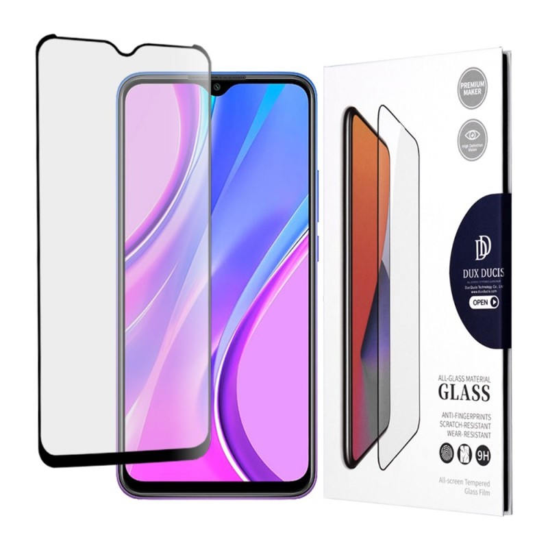 Folie pentru Xiaomi Redmi 9 - Dux Ducis Tempered Glass - Black