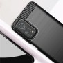 Husa pentru Xiaomi Mi 10T 5G / Mi 10T Pro 5G - Techsuit Carbon Silicone - Black