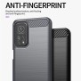 Husa pentru Xiaomi Mi 10T 5G / Mi 10T Pro 5G - Techsuit Carbon Silicone - Black