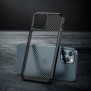 Husa pentru iPhone 12 Pro Max - Techsuit CarbonFuse - Black