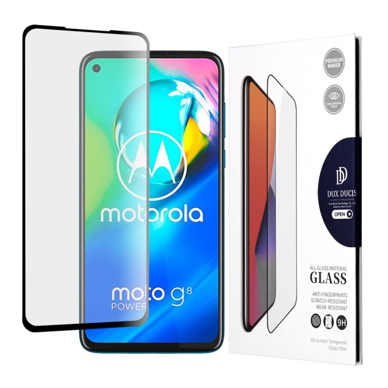 Folie pentru Motorola Moto G8 Power - Dux Ducis Tempered Glass - Black