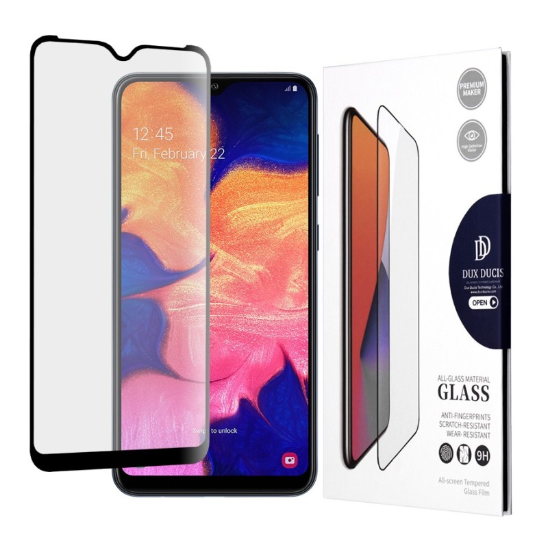 Folie pentru Samsung Galaxy A10 / A10s / M01s / M10 - Dux Ducis Tempered Glass - Black