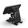 Suport Birou Telefon - Techsuit Adjustable Tablet / Watch Aluminium Stand (RX-2010) - Black