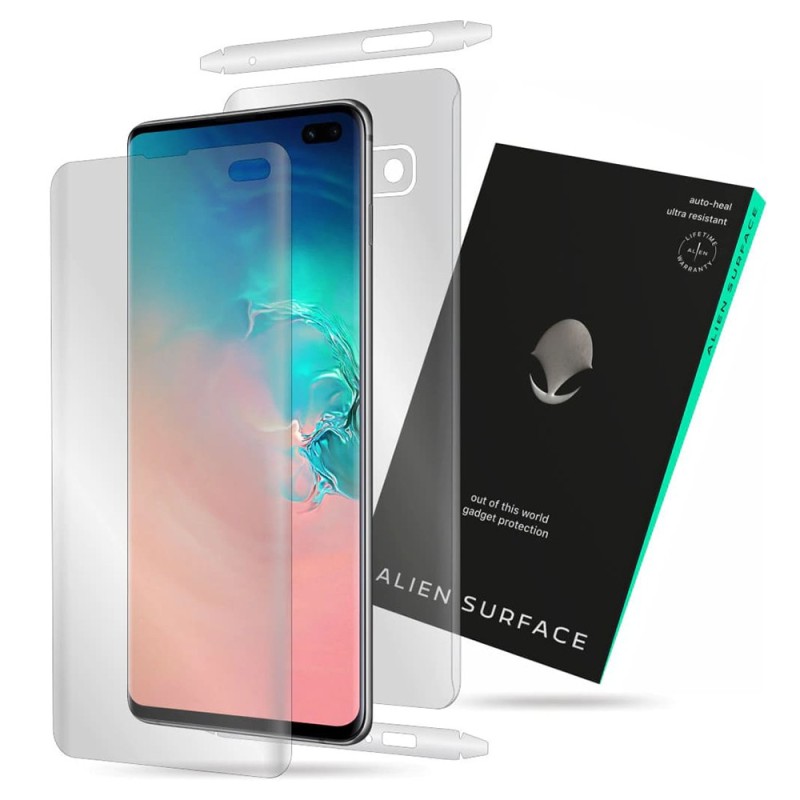 Folie pentru Samsung Galaxy S10 Plus - Alien Surface Screen+Edges+Back - Transparent