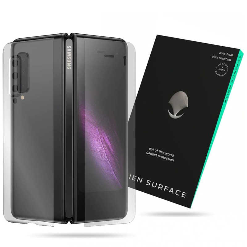 Folie pentru Samsung Galaxy Fold, Galaxy Fold 5G - Alien Surface Screen+Back - Transparent