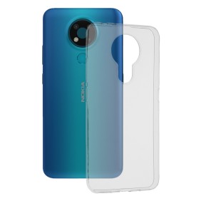 Husa pentru Nokia 3.4 - Techsuit Clear Silicone - Transparent