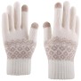 Manusi Touchscreen - Techsuit Knitting (ST0003) - White