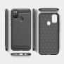 Husa pentru Samsung Galaxy M21 / M30S - Techsuit Carbon Silicone - Black