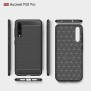 Husa pentru Huawei P20 Pro - Techsuit Carbon Silicone - Black