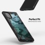 Husa pentru Samsung Galaxy A71 4G - Ringke Fusion X Design - Camo Black