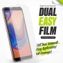 Folie pentru Samsung Galaxy A7 2018 (set 2) - Ringke Dual Easy Full - Clear