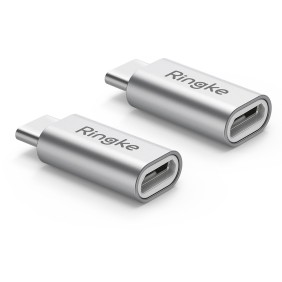 Adaptor Type-C la Micro-USB (set 2) - Ringke Premium - Gray