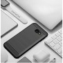 Husa pentru Samsung Galaxy J4 Plus - Techsuit Carbon Silicone - Black