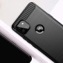 Husa pentru Motorola Moto G9 Power - Techsuit Carbon Silicone - Black