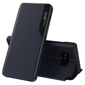 Husa pentru Samsung Galaxy S8 - Techsuit eFold Series - Dark Blue