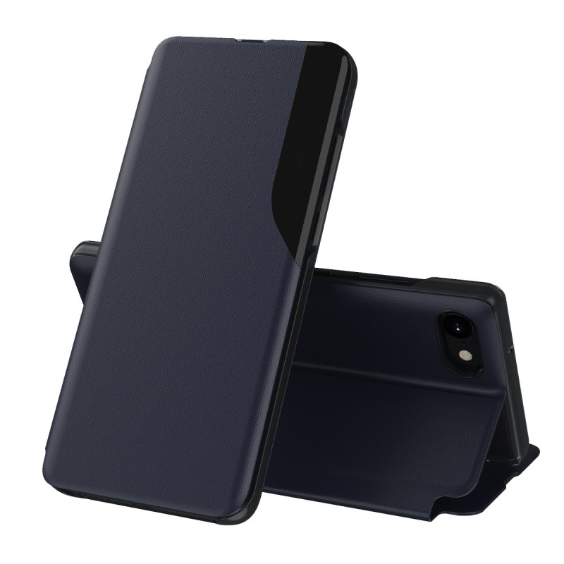 Husa pentru iPhone 6 / 6s / 7 / 8 / SE 2, SE 2020 / SE 3, SE 2022 - Techsuit eFold Series - Dark Blue