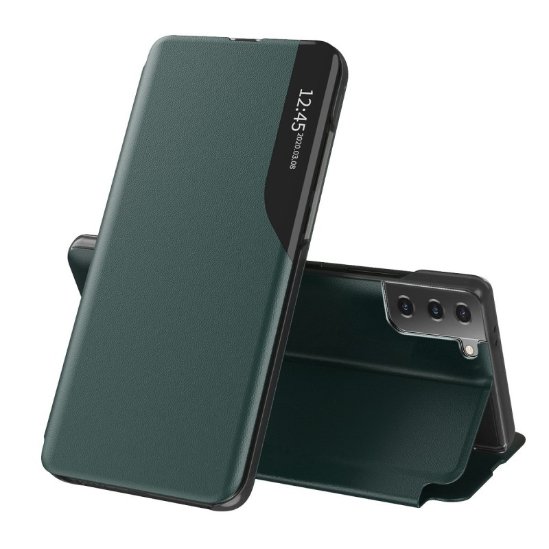 Husa pentru Samsung Galaxy S21 Plus 5G - Techsuit eFold Series - Dark Green