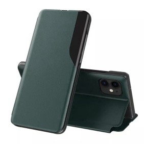 Husa pentru iPhone 12 mini - Techsuit eFold Series - Dark Green