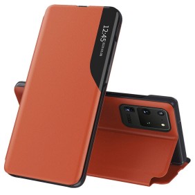 Husa pentru Samsung Galaxy S20 Ultra 4G / S20 Ultra 5G - Techsuit eFold Series - Orange