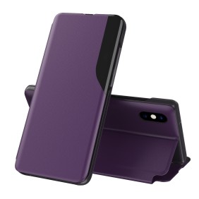 Husa pentru iPhone X / XS - Techsuit eFold Series - Purple