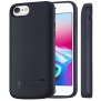 Husa pentru iPhone 6 Plus / 6s Plus / 7 Plus / 8 Plus cu Baterie de 6000mAh - Techsuit Power Pro - Black