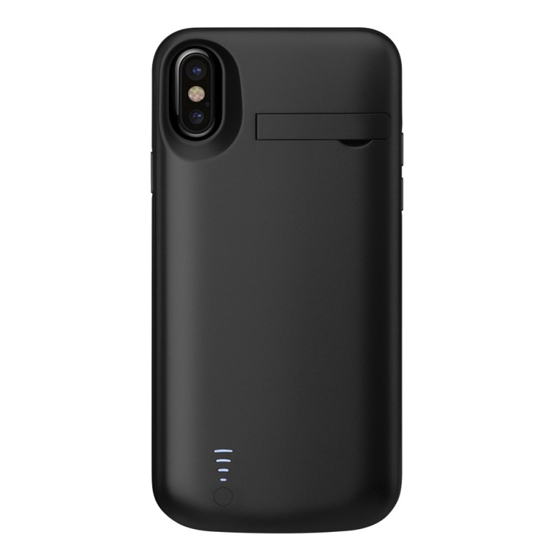 Husa pentru iPhone X / XS cu Baterie de 5000mAh - Techsuit Power Pro - Black