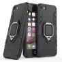 Husa pentru iPhone 5 / 5s / SE - Techsuit Silicone Shield - Black