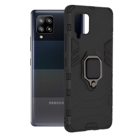 Husa pentru Samsung Galaxy A42 5G - Techsuit Silicone Shield - Black