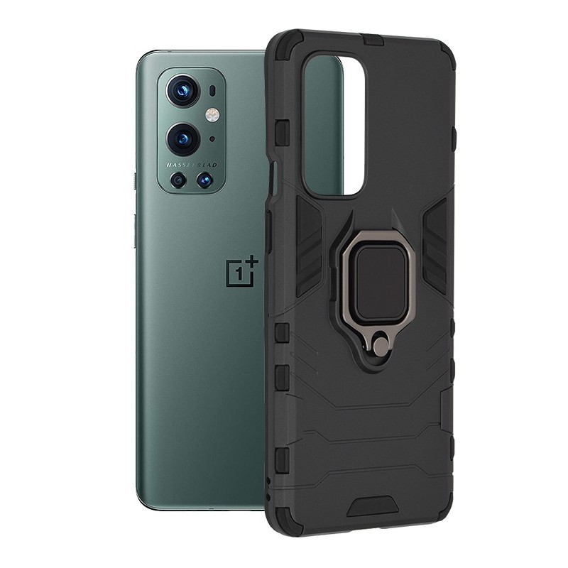 Husa pentru OnePlus 9 Pro - Techsuit Silicone Shield - Black